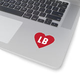 Long Beach Heart Sticker